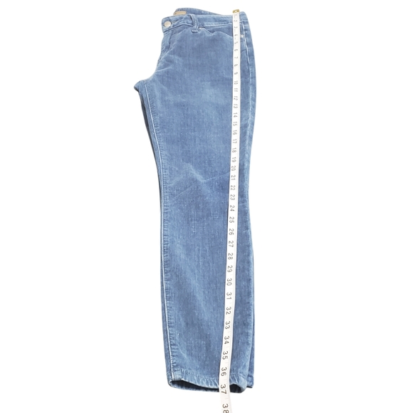 Joe's Jeans Charlie Velvet High Rise Skinny Jeans Blue Sz 28 - Picture 11 of 13